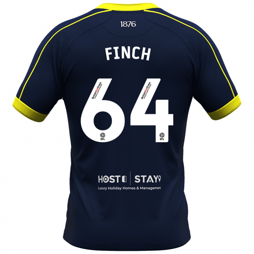 Mujer Camiseta Sonny Finch #64 Armada 2ª Equipación 2023/24 La Camisa México
