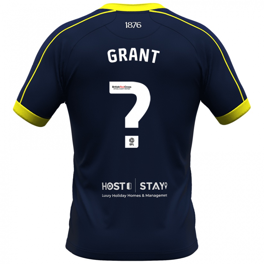 Mujer Camiseta George Grant #0 Armada 2ª Equipación 2023/24 La Camisa México