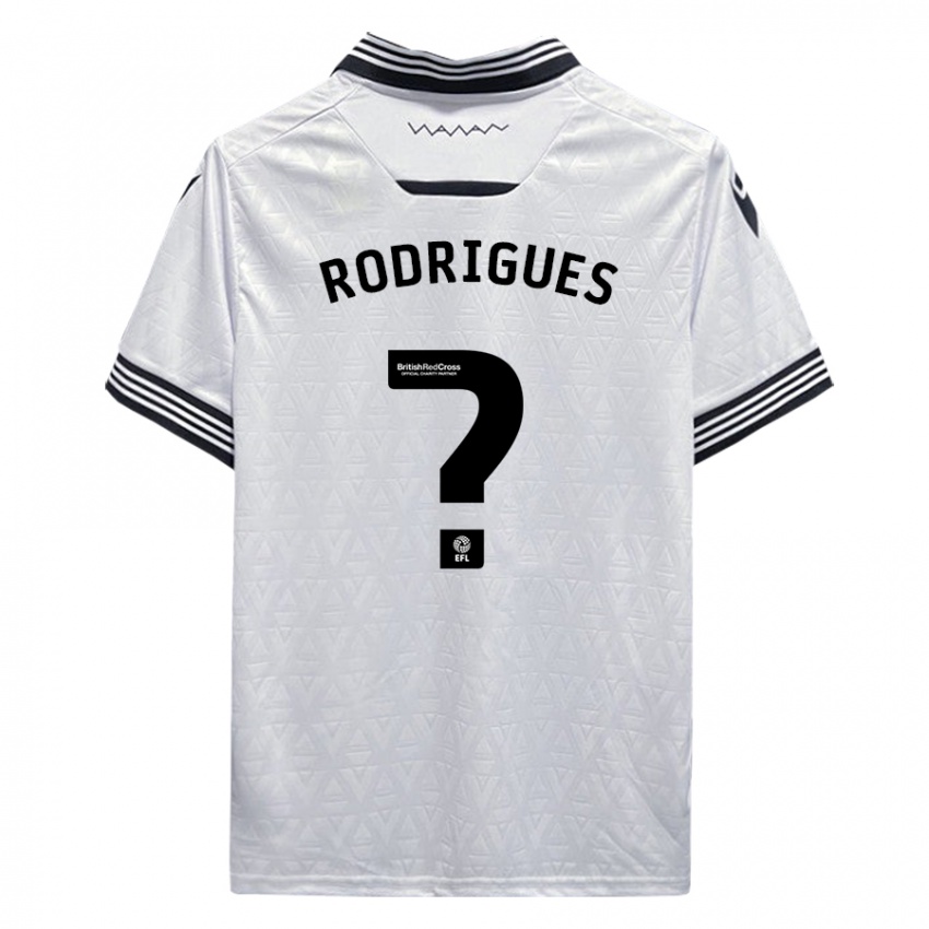 Mujer Camiseta Carlos Rodrigues #0 Blanco 2ª Equipación 2023/24 La Camisa México