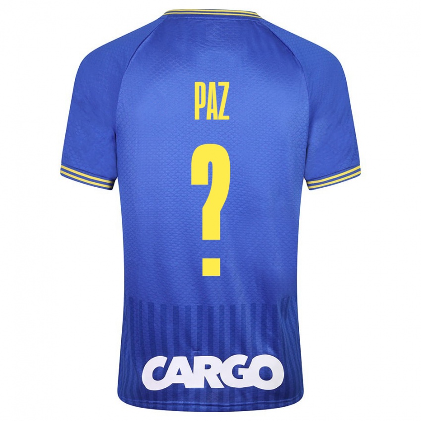 Mujer Camiseta Jonathan Paz #0 Azul 2ª Equipación 2023/24 La Camisa México
