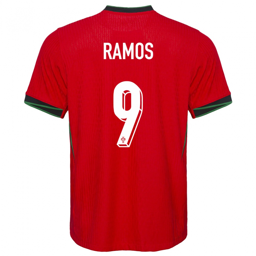 Niño Camiseta Portugal Goncalo Ramos #9 Rojo 1ª Equipación 24-26 La Camisa México