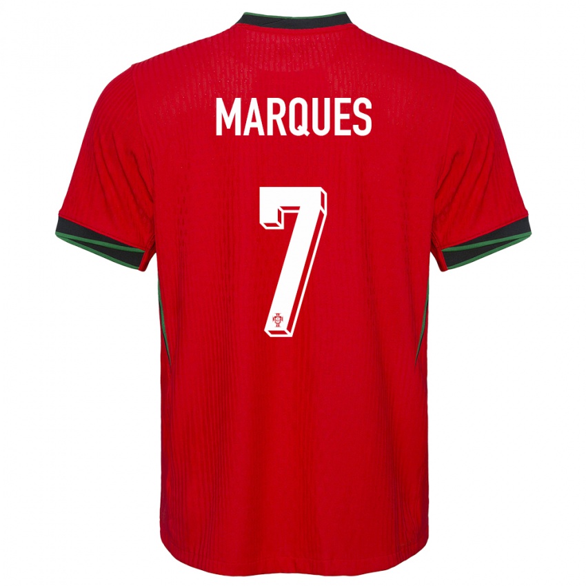 Niño Camiseta Portugal Vanessa Marques #7 Rojo 1ª Equipación 24-26 La Camisa México