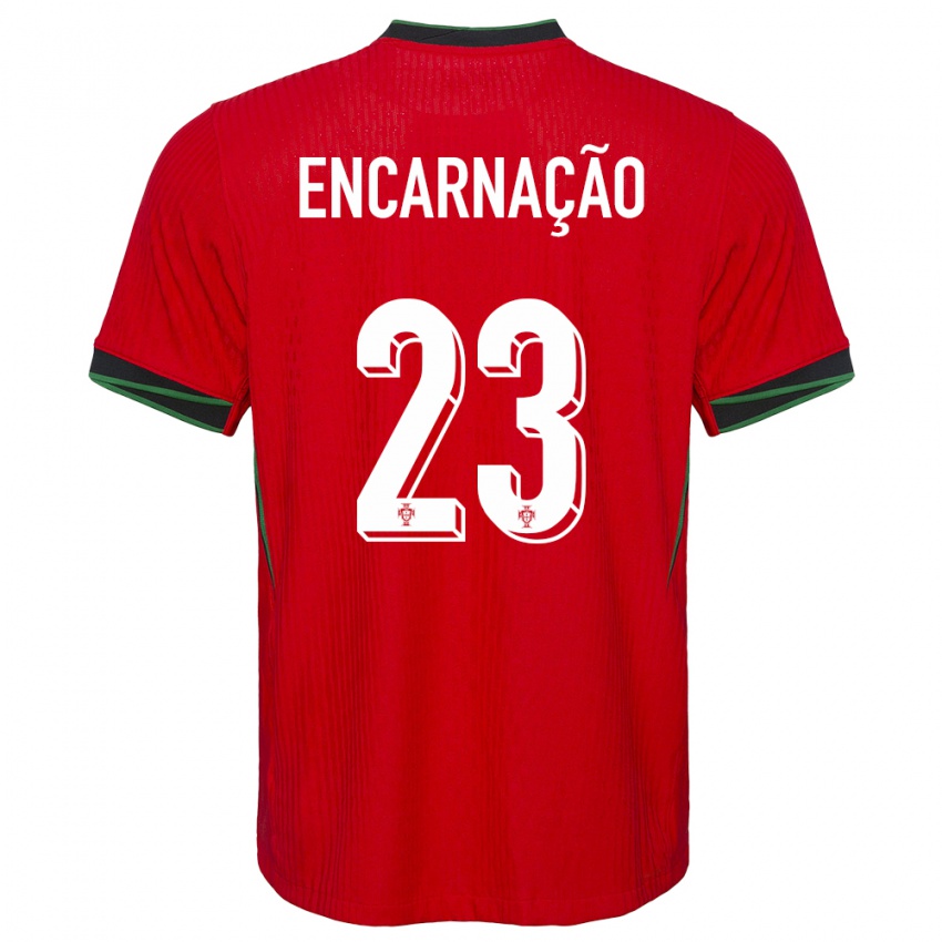 Niño Camiseta Portugal Telma Encarnacao #23 Rojo 1ª Equipación 24-26 La Camisa México