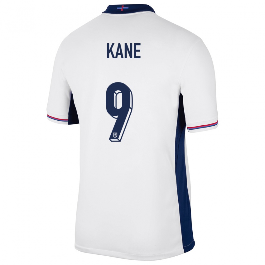 Niño Camiseta Inglaterra Harry Kane #9 Blanco 1ª Equipación 24-26 La Camisa México