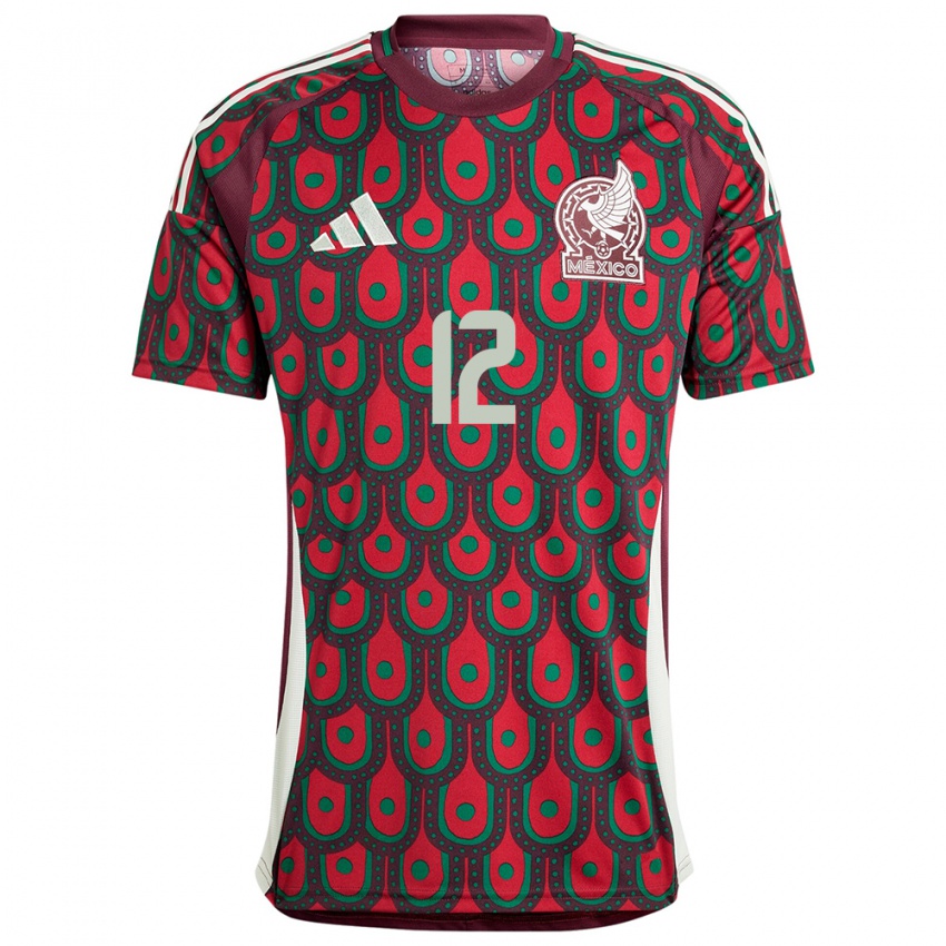 Niño Camiseta México Rodolfo Cota #12 Granate 1ª Equipación 24-26 La Camisa México