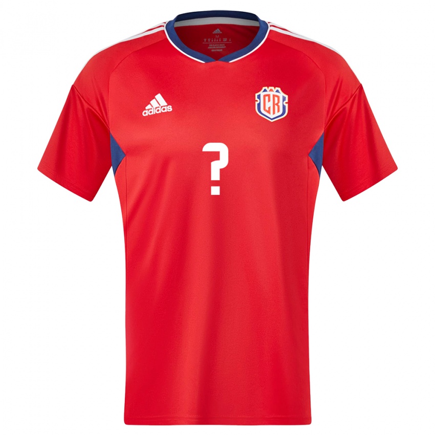 Niño Camiseta Costa Rica Su Nombre #0 Rojo 1ª Equipación 24-26 La Camisa México