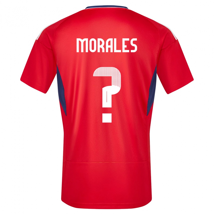 Niño Camiseta Costa Rica Bryan Morales #0 Rojo 1ª Equipación 24-26 La Camisa México