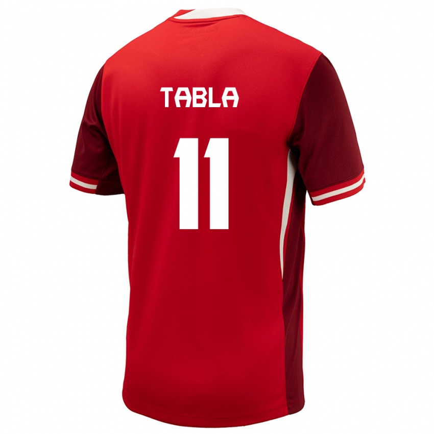 Niño Camiseta Canadá Ballou Tabla #11 Rojo 1ª Equipación 24-26 La Camisa México