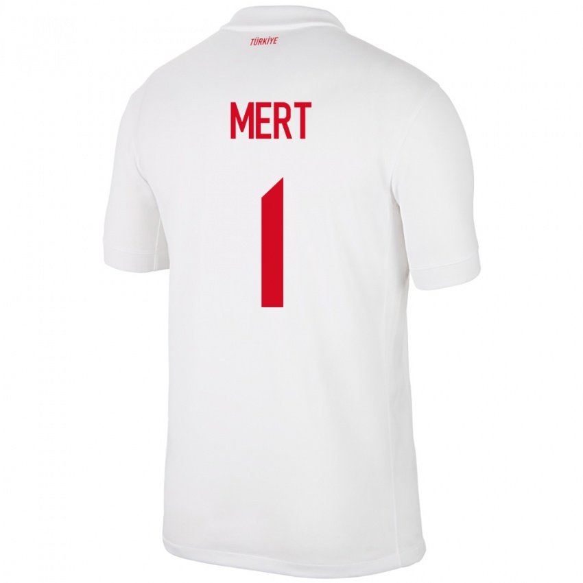 Niño Camiseta Turquía Mert Günok #1 Blanco 1ª Equipación 24-26 La Camisa México