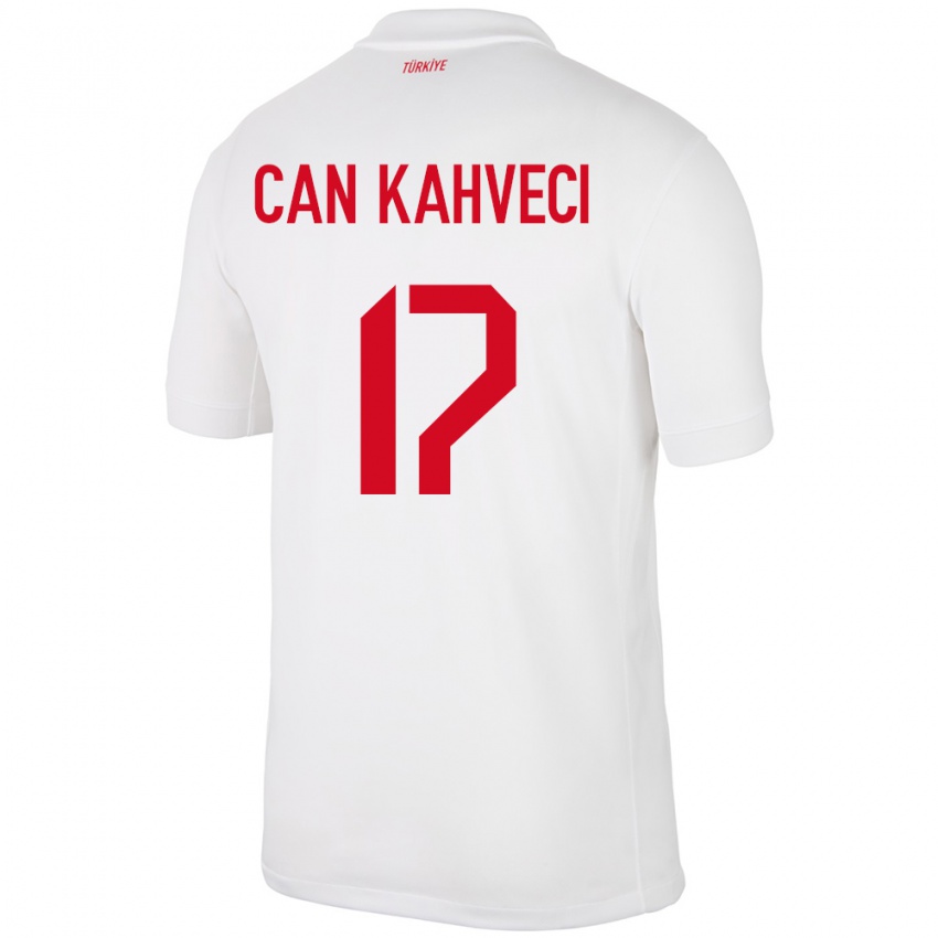 Niño Camiseta Turquía İrfan Can Kahveci #17 Blanco 1ª Equipación 24-26 La Camisa México