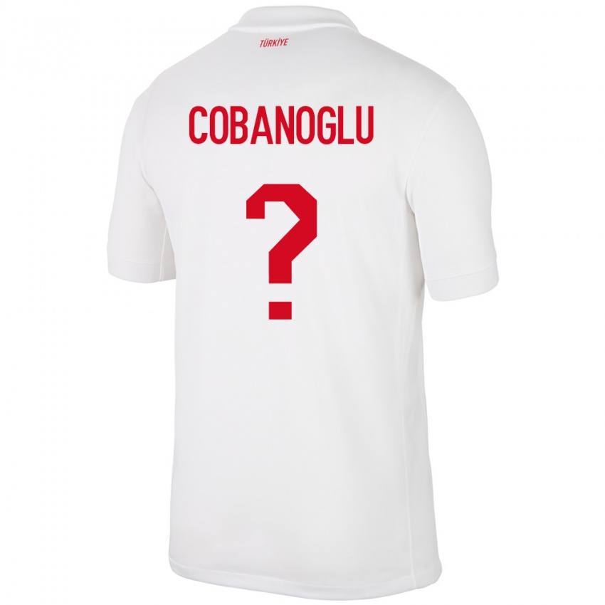 Niño Camiseta Turquía Ahmet Çobanoğlu #0 Blanco 1ª Equipación 24-26 La Camisa México