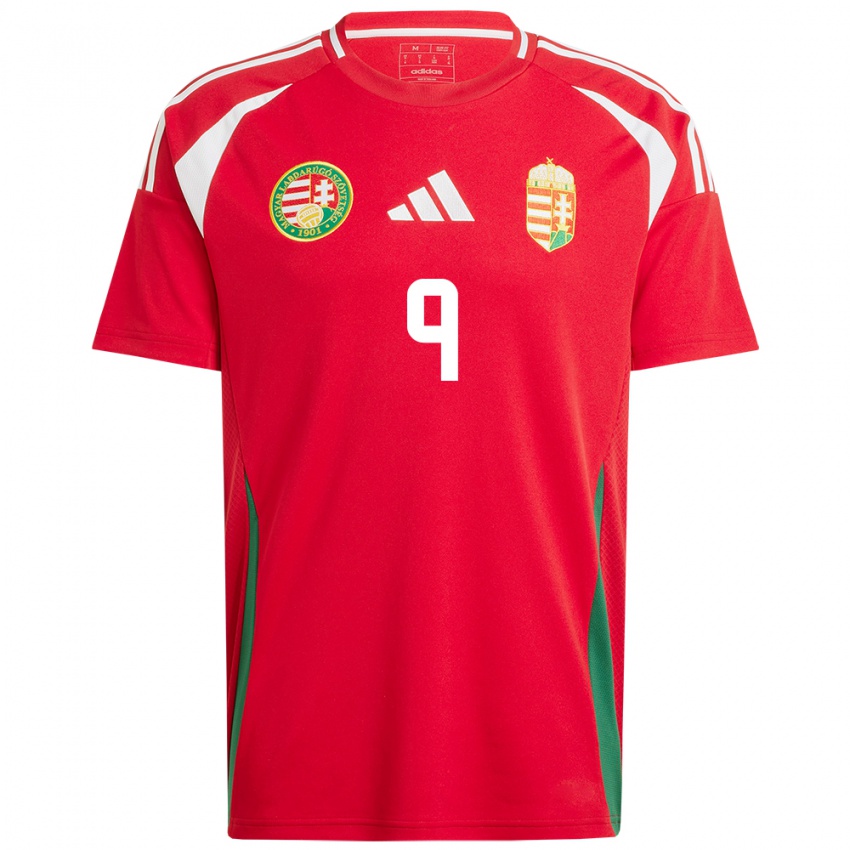 Niño Camiseta Hungría Dóra Süle #9 Rojo 1ª Equipación 24-26 La Camisa México