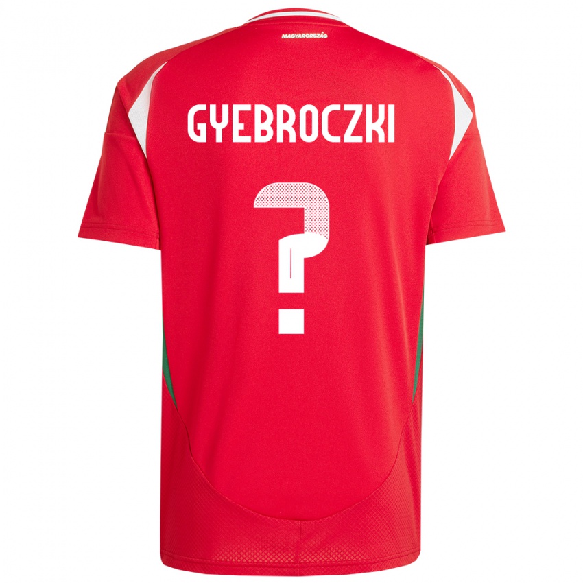 Niño Camiseta Hungría Dávid Gyebróczki #0 Rojo 1ª Equipación 24-26 La Camisa México