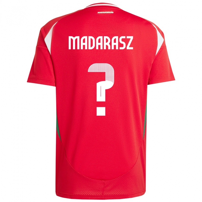 Niño Camiseta Hungría Ádám Madarász #0 Rojo 1ª Equipación 24-26 La Camisa México