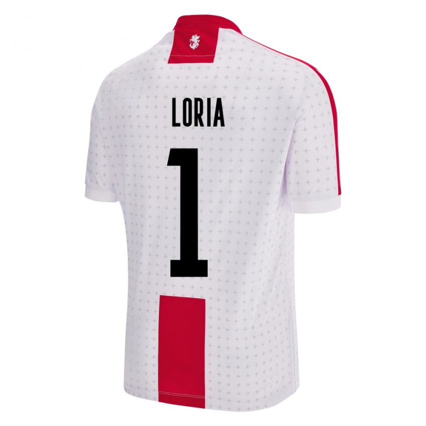 Niño Camiseta Georgia Giorgi Loria #1 Blanco 1ª Equipación 24-26 La Camisa México