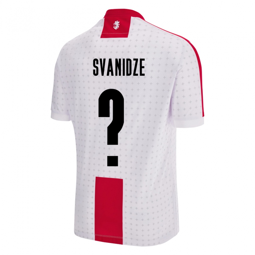 Niño Camiseta Georgia Murman Svanidze #0 Blanco 1ª Equipación 24-26 La Camisa México