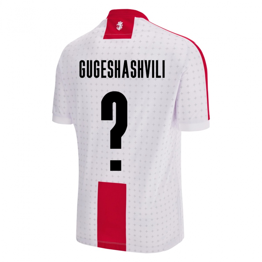 Niño Camiseta Georgia Zaza Gugeshashvili #0 Blanco 1ª Equipación 24-26 La Camisa México