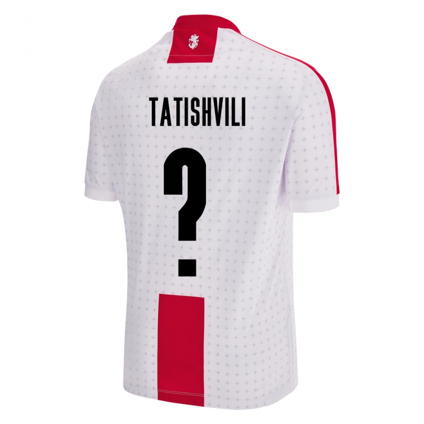 Niño Camiseta Georgia Sandro Tatishvili #0 Blanco 1ª Equipación 24-26 La Camisa México