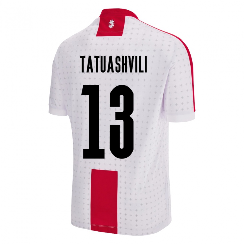 Niño Camiseta Georgia Tamar Tatuashvili #13 Blanco 1ª Equipación 24-26 La Camisa México