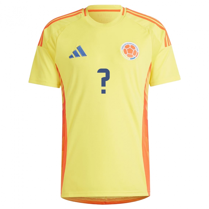 Niño Camiseta Colombia Juan Carvajal #0 Amarillo 1ª Equipación 24-26 La Camisa México