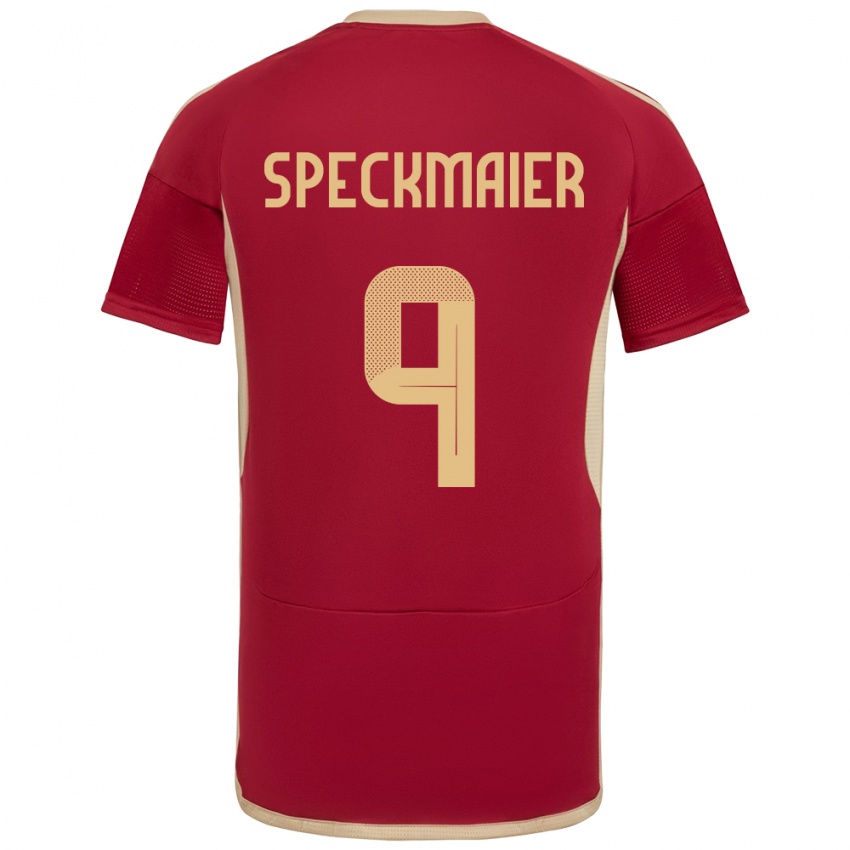 Niño Camiseta Venezuela Mariana Speckmaier #9 Borgoña 1ª Equipación 24-26 La Camisa México