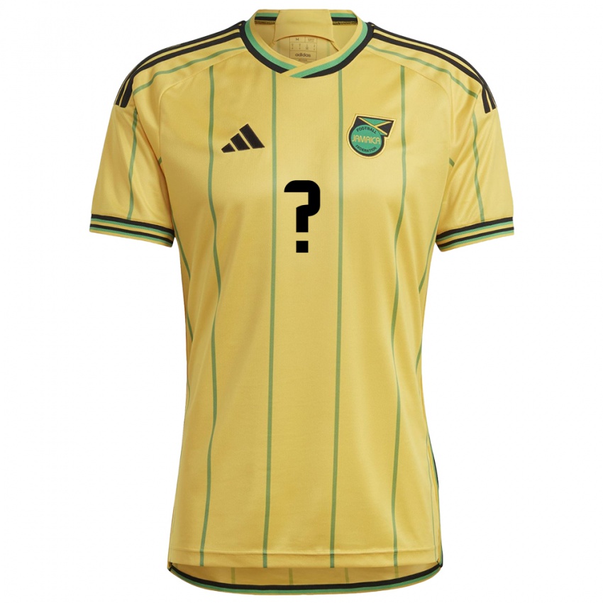 Niño Camiseta Jamaica Sydney Bellamy #0 Amarillo 1ª Equipación 24-26 La Camisa México