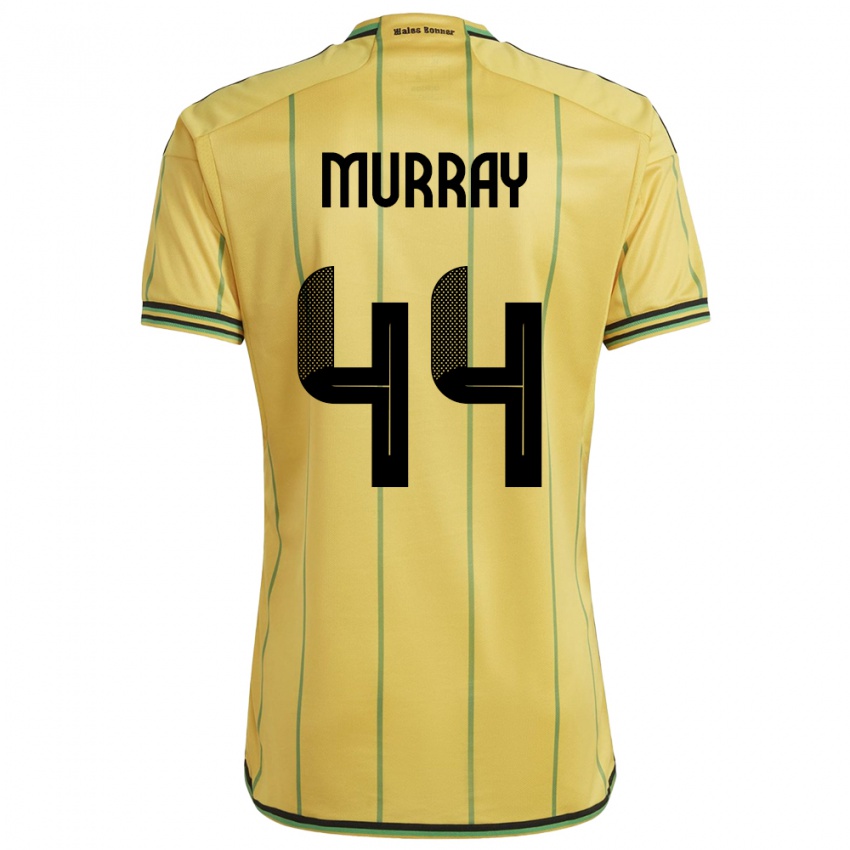 Niño Camiseta Jamaica Satara Murray #44 Amarillo 1ª Equipación 24-26 La Camisa México