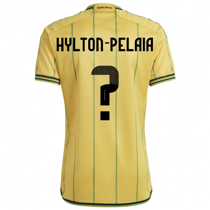 Niño Camiseta Jamaica Jayda Hylton-Pelaia #0 Amarillo 1ª Equipación 24-26 La Camisa México