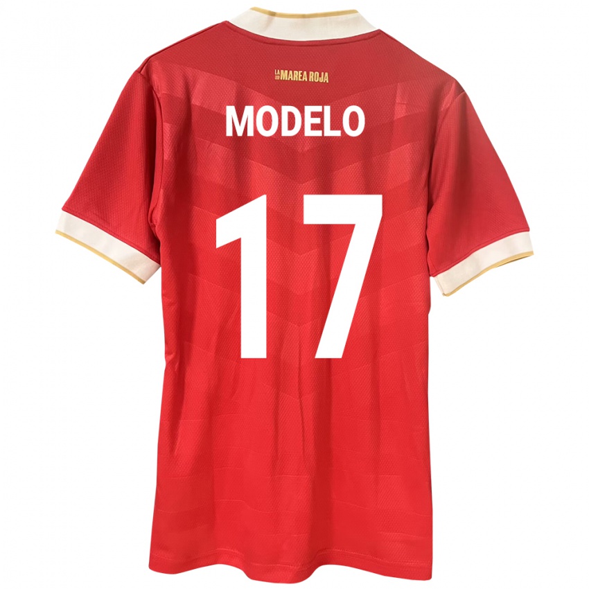 Niño Camiseta Panamá Aimar Modelo #17 Rojo 1ª Equipación 24-26 La Camisa México