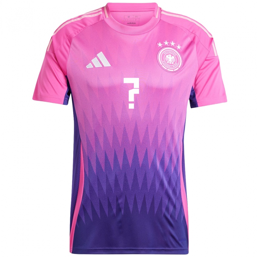 Niño Camiseta Alemania Su Nombre #0 Rosado Morado 2ª Equipación 24-26 La Camisa México