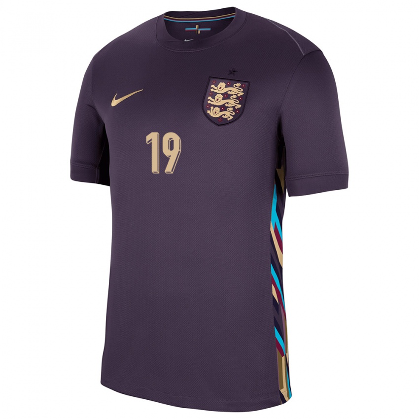 Niño Camiseta Inglaterra Bethany England #19 Pasa Oscura 2ª Equipación 24-26 La Camisa México