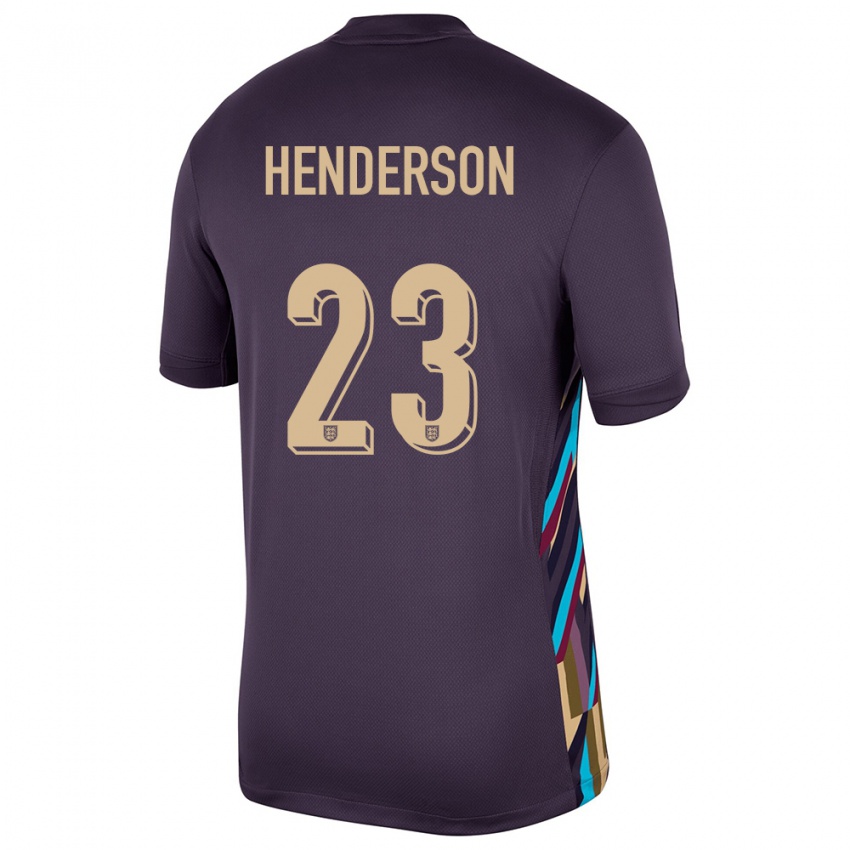 Niño Camiseta Inglaterra Dean Henderson #23 Pasa Oscura 2ª Equipación 24-26 La Camisa México