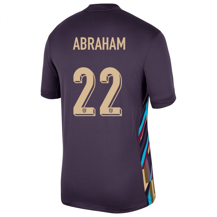 Niño Camiseta Inglaterra Tammy Abraham #22 Pasa Oscura 2ª Equipación 24-26 La Camisa México