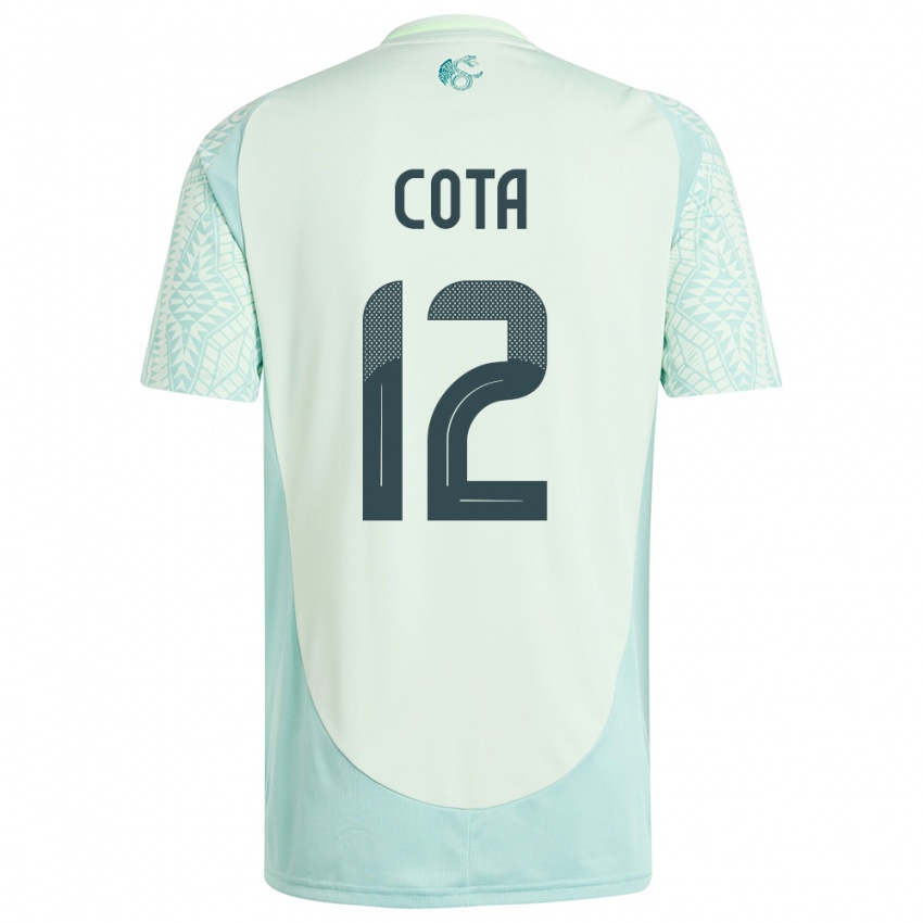 Niño Camiseta México Rodolfo Cota #12 Lino Verde 2ª Equipación 24-26 La Camisa México