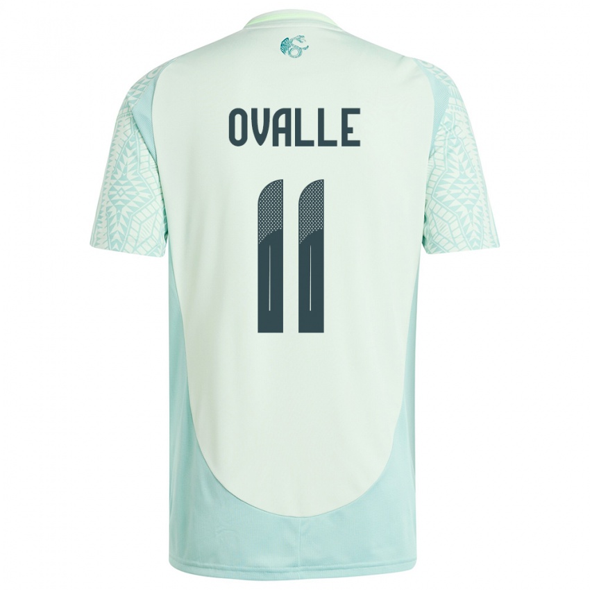 Niño Camiseta México Lizbeth Ovalle #11 Lino Verde 2ª Equipación 24-26 La Camisa México