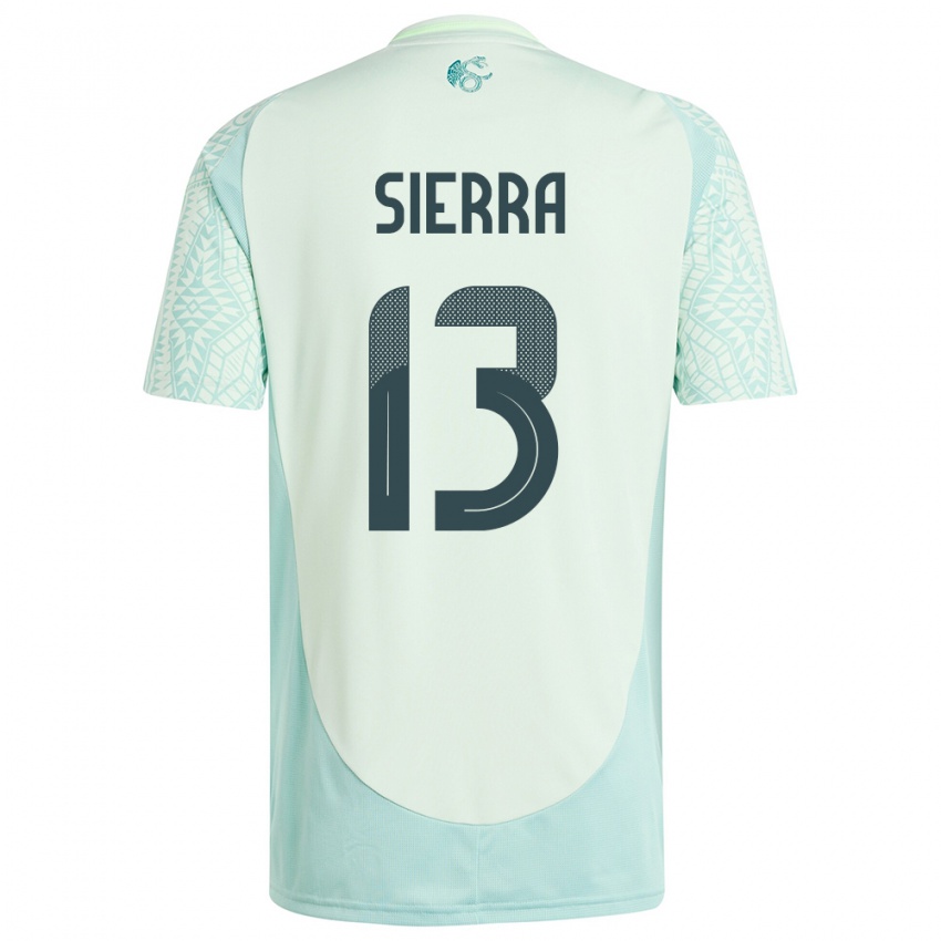 Niño Camiseta México Bianca Sierra #13 Lino Verde 2ª Equipación 24-26 La Camisa México