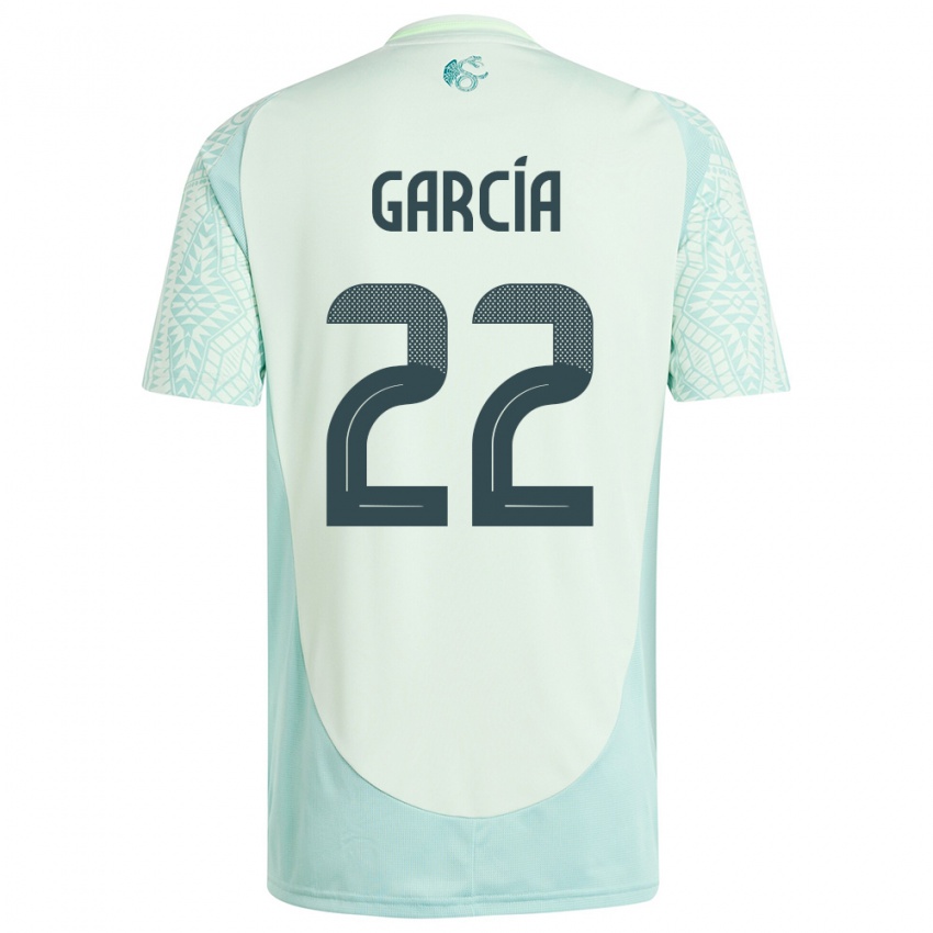 Niño Camiseta México Diana Garcia #22 Lino Verde 2ª Equipación 24-26 La Camisa México