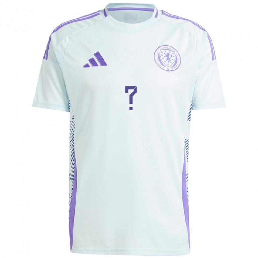 Niño Camiseta Escocia Malachi Sharpe #0 Azul Menta Claro 2ª Equipación 24-26 La Camisa México