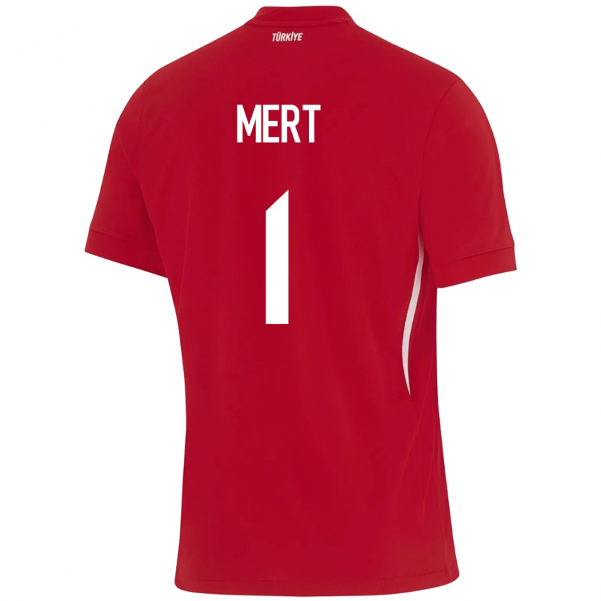 Niño Camiseta Turquía Mert Günok #1 Rojo 2ª Equipación 24-26 La Camisa México