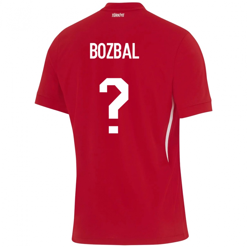 Niño Camiseta Turquía Birsen Bozbal #0 Rojo 2ª Equipación 24-26 La Camisa México