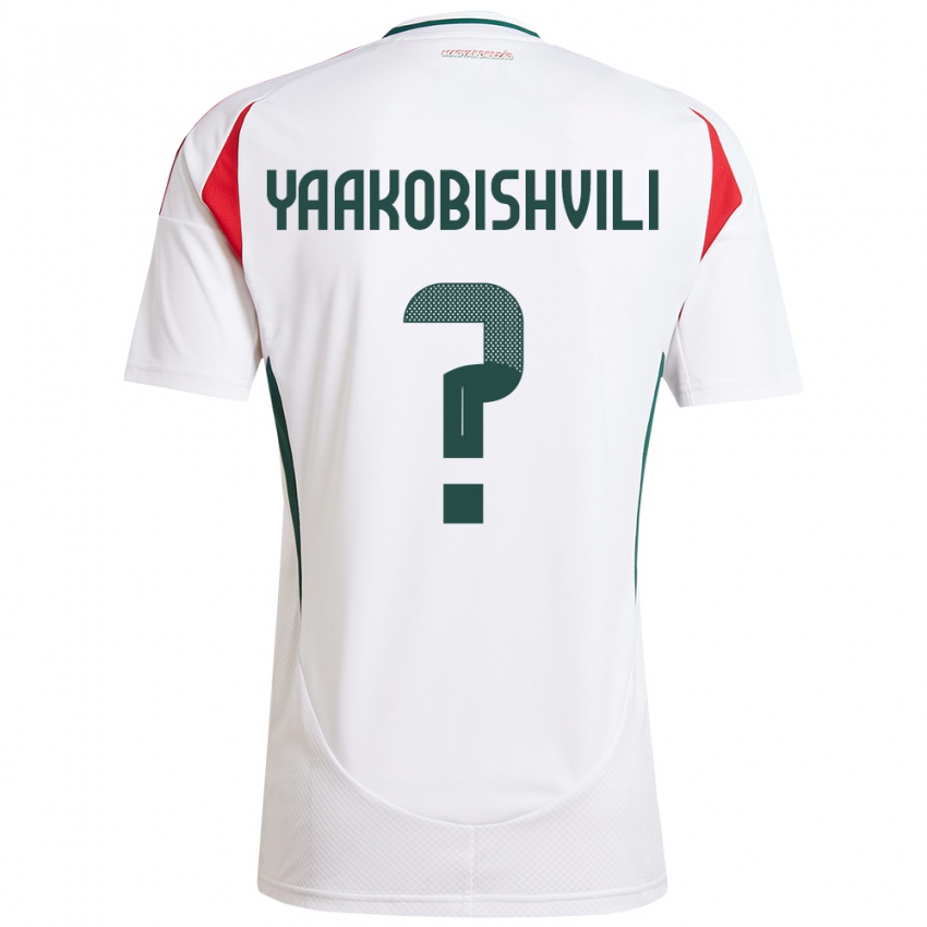 Niño Camiseta Hungría Antal Yaakobishvili #0 Blanco 2ª Equipación 24-26 La Camisa México