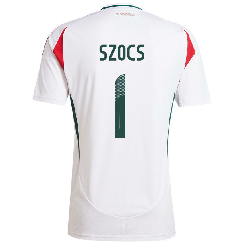 Niño Camiseta Hungría Réka Szőcs #1 Blanco 2ª Equipación 24-26 La Camisa México