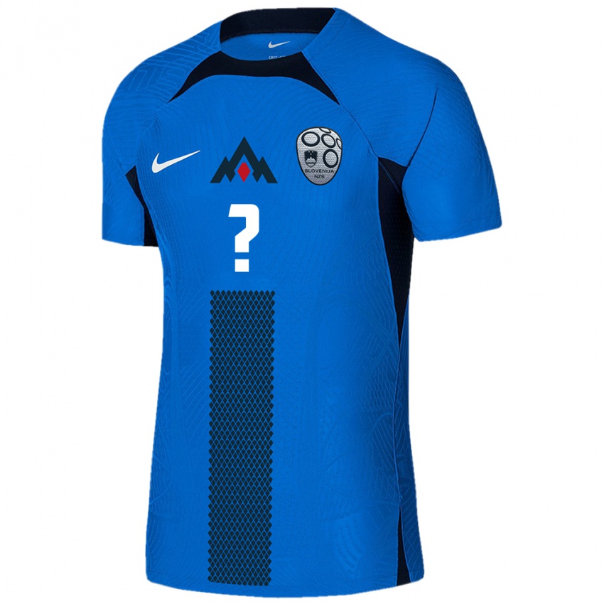 Niño Camiseta Eslovenia Luka Rus #0 Azul 2ª Equipación 24-26 La Camisa México