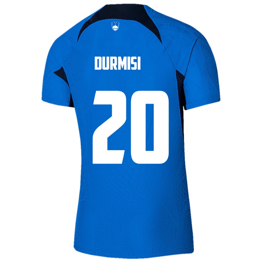 Niño Camiseta Eslovenia Arman Durmisi #20 Azul 2ª Equipación 24-26 La Camisa México