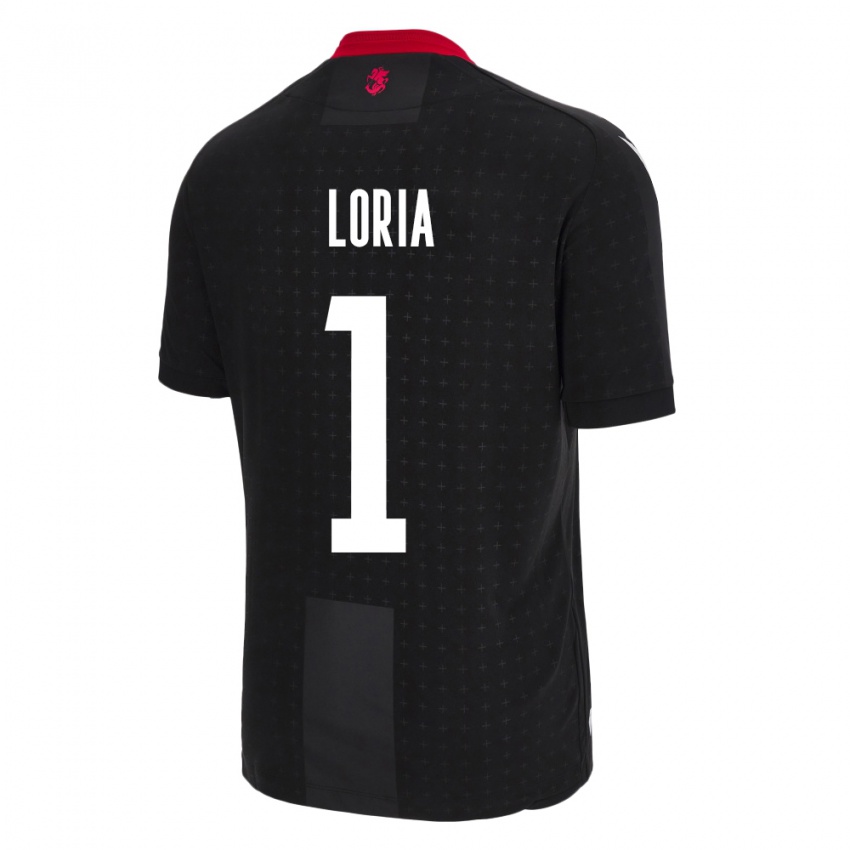 Niño Camiseta Georgia Giorgi Loria #1 Negro 2ª Equipación 24-26 La Camisa México