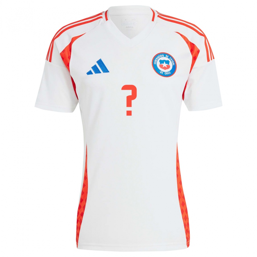 Niño Camiseta Chile Mariana Morales #0 Blanco 2ª Equipación 24-26 La Camisa México