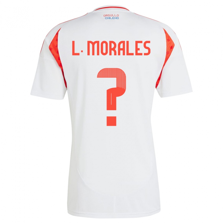 Niño Camiseta Chile Lauryn Morales #0 Blanco 2ª Equipación 24-26 La Camisa México