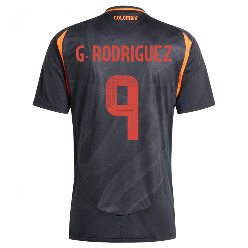 Niño Camiseta Colombia Gabriela Rodríguez #9 Negro 2ª Equipación 24-26 La Camisa México