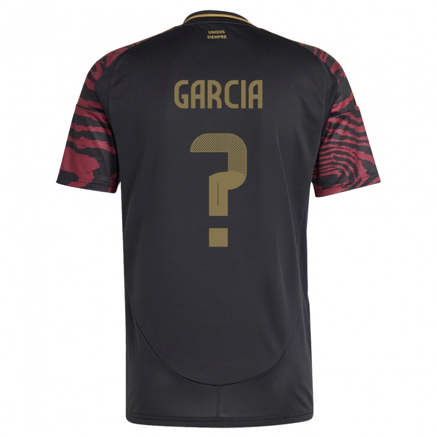 Niño Camiseta Perú Gian García #0 Negro 2ª Equipación 24-26 La Camisa México