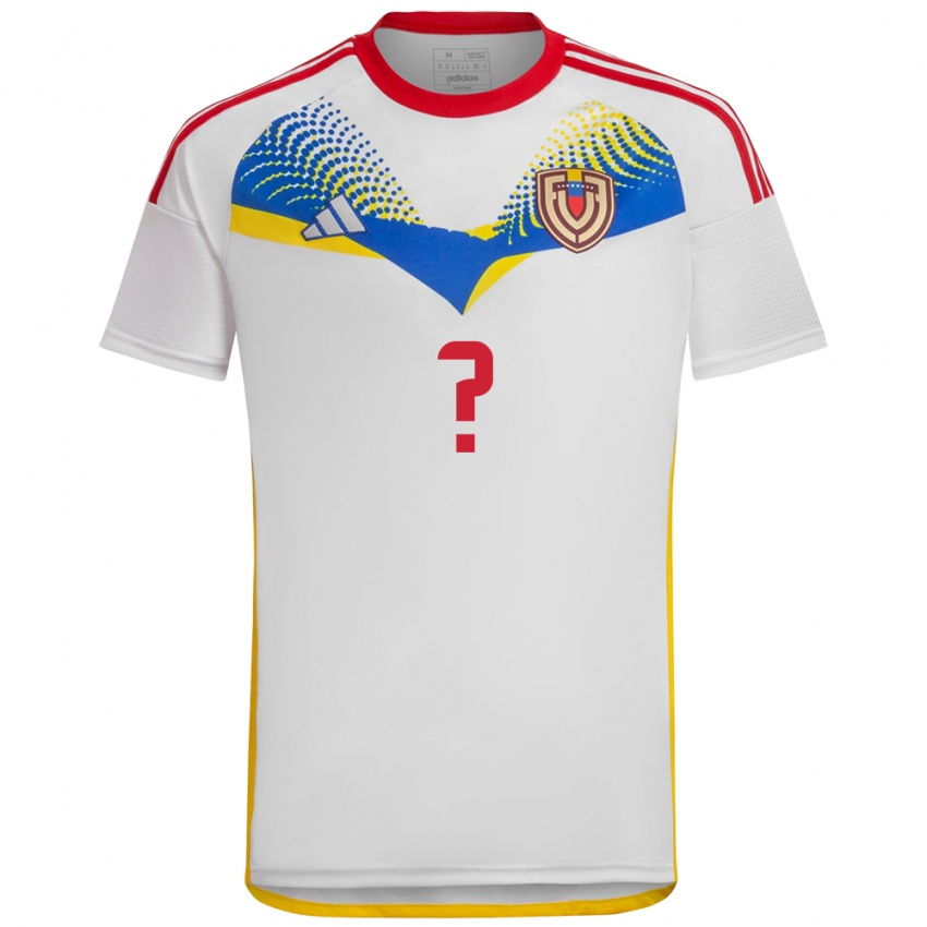 Niño Camiseta Venezuela Álex Delgado #0 Blanco 2ª Equipación 24-26 La Camisa México